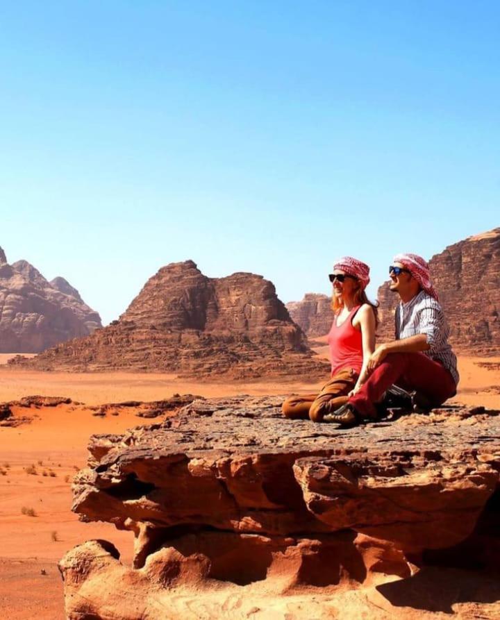 Ferienwohnung Saleem With Jeep Tour Wadi Rum Exterior foto